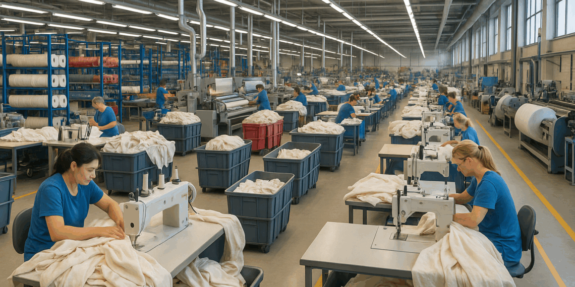 Un accord sur les mesures urgentes pour l’emploi et la formation signé par l’industrie textile