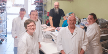 Un ESAT de la Drôme développe une activité de blanchisserie au service du médico-social