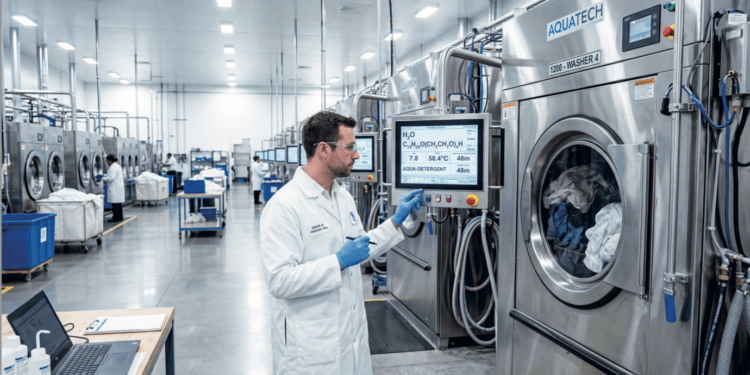 Vers une chimie circulaire : recycler les bains de lavage et les agents chimiques