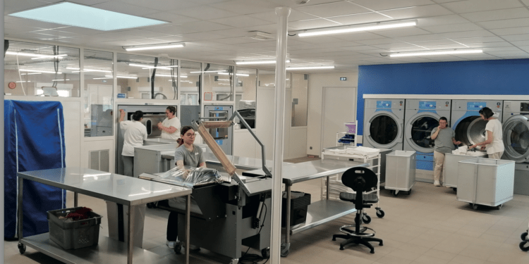 À Limoges Beaubreuil, la blanchisserie de la Fondation Delta Plus mise sur la continuité de service avec Electrolux Professional et Sodibel